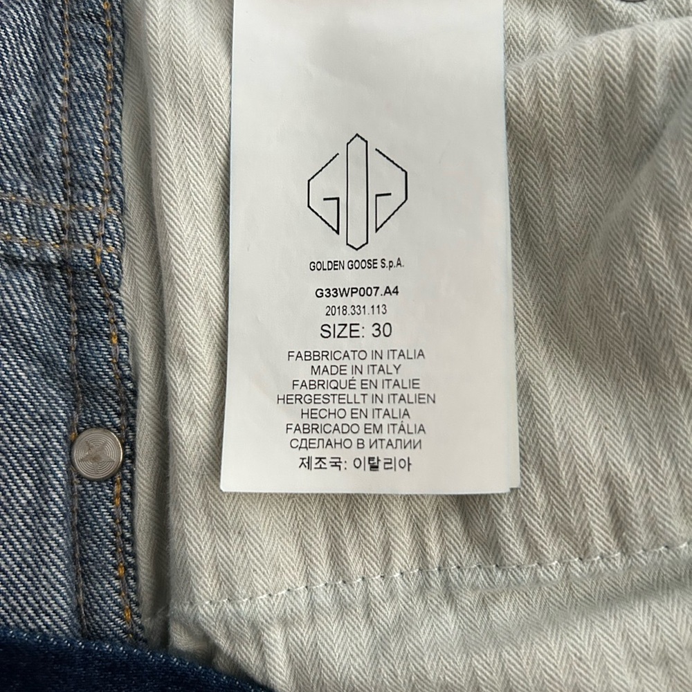 Golden Goose Women's Kim Oversized High Waisted Jeans - Picture 8 of 10